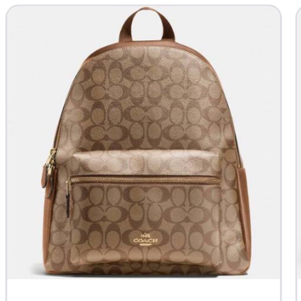 Used Coach Charlie Backpack
